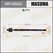 ������� ���� Masuma Toyota WISH / ZGE20W 09-17 Masuma MR8922 MR8922 ����