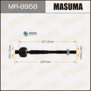 ������� ���� Masuma Nissan X-Trail / T32 13-21 Masuma MR8958 MR8958 ����