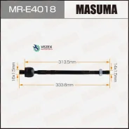 ���� ������� VW POLO 10- Masuma MRE4018 MRE4018 ����