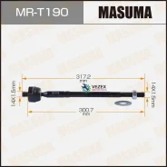 ���� ������� Toyota Liteace/Liteace Truck/Masterace SURF/Townace/Townace Truck 86- Masuma MRT190 MRT190 ����