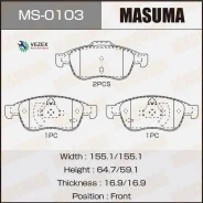 ��������� ������� �������� Nissan/Renault Terrano/Duster/Megane Masuma MS0103 MS0103 ����