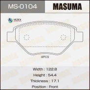 ������� ��������� Renault Megane II 02- �����. Masuma MS0104 MS0104 ����