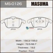 ��������� ������� �������� FORD/Volvo Mondeo/S60 1.8/2.0/2.3 ���. Masuma MS0126 MS0126 ����