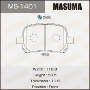 ������� �������� ��������! Toyota Camry 2.2i/3.0i 24V 96 Masuma MS1401 MS1401 ����
