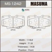 ������� ��������� Toyota LAND Cruiser -98 ������. Masuma MS1242 MS1242 ����
