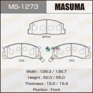 ��������� ������� �������� Toyota Estima/Estima/Liteace/Townace 90- Masuma MS1273 MS1273 ����