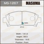 ��������� ������� �������� Toyota Caldina/Carina/Celica 99- Masuma MS1267 MS1267 ����