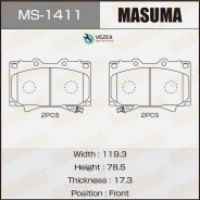 ������� ��������� Toyota LAND Cruiser 100 98- 4.7/3.0-4.2 Diesel ������. Masuma MS1411 MS1411 ����