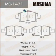 ������� ��������� Toyota Yaris 99- ������. Masuma MS1471 MS1471 ����