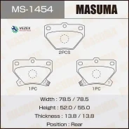 ������� �������� Masuma, AN-635WK, NP1032, P83052 rear (1/16) Masuma MS1454, ������ MS1454 ����