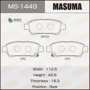 ������� ��������� Toyota Avensis 99- ����. Masuma MS1449 MS1449 ����