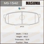 ������� ��������� Toyota LAND Cruiser 200 ����. Masuma MS1542 MS1542 ����