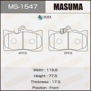 ������� ��������� Toyota/Lexus GS/RX 05- ������. Masuma MS1547 MS1547 ����