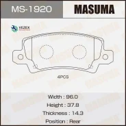 ������� �������� Masuma, AN-8057WK, NP1044, P83065 rear (1/12) Masuma MS1920, ������ MS1920 ����