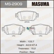 ��������� ������� �������� Nissan Qashqai/X-Trail 13- ���. Masuma MS2909 MS2909 ����