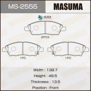 ��������� ������� �������� Nissan CUBE/Latio/March/NOTE 08- Masuma MS2555 MS2555 ����