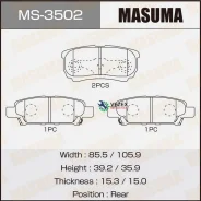 ������� ��������� Mitsubishi Lancer/Outlander 03- 1.3-2.4 ����. Masuma MS3502 MS3502 ����