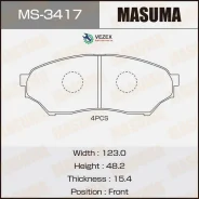 ������� ��������� Mitsubishi Pajero Pinin 99- ������. Masuma MS3417 MS3417 ����