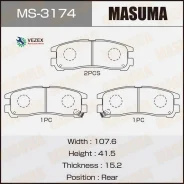 ������� �������� Masuma, AN-224WK, NP3013, P54012 rear (1/12) Masuma MS3174, ������ MS3174 ����