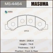 ������� ��������� Toyota DYNA/Toyoace/ELF 99- ������. Masuma MS4464 MS4464 ����