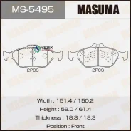 ��������� ������� �������� FORD/Mazda Fiesta/Fusion/2 02- Masuma MS5495 MS5495 ����