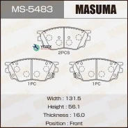 ������� �������� �����.! Mazda 6 GG/GG1 1.8i/2.0Di 02 Masuma MS5483 MS5483 ����