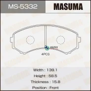 ������� ��������� Mitsubishi Pajero 00- ������. Masuma MS5332 MS5332 ����