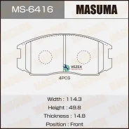������� ��������� Mitsubishi Lancer/COLT 92- ������. Masuma MS6416 MS6416 ����
