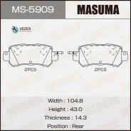 ������� �������� Masuma, AN-784WK, NP5052, P49047 rear (1/12) Masuma MS5909, ������ MS5909 ����