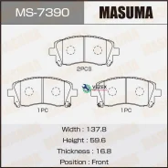 ������� ��������� Subaru Forester/Impreza/Legacy 96- ������. Masuma MS7390 MS7390 ����