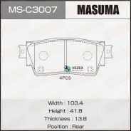 ������� ��������� Mitsubishi Outlander 12- ����. ����. Masuma MSC3007 MSC3007 ����