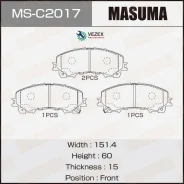 ������� ��������� Nissan Q50 13- ����. �����. Masuma MSC2017 MSC2017 ����
