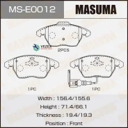 ��������� ������� �������� VAG A3/Octavia/YETI/GOLF 11- 1.4/1.6/2.0 Masuma MSE0012 MSE0012 ����