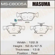 ��������� ������� �������� Subaru Impreza/Legacy/Levorg/Outback/�WRX/XV 15- ���. Masuma MSC8005A MSC8005A ����