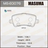 ��������� ������� �������� FORD/Volvo S-MAX/S60/S80/V70 Masuma MSE0076 MSE0076 ����