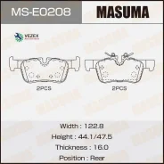������� ��������� BMW X1(F48) �������� ����. Masuma MSE0208 MSE0208 ����