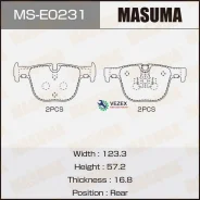 ������� ��������� BMW 3(F30/31/34) -25 ����. Masuma MSE0231 MSE0231 ����