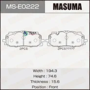 ������� �������� Masuma, PN0687 rear (1/6) Masuma MSE0222, ������ MSE0222 ����
