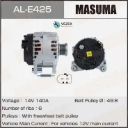 ��������� AUDI / CAXA, CNVA, CAVG, CTHG (14V/140A) Masuma ALE425 ALE425 ����