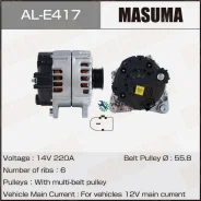 ��������� Volkswagen / CASD, CJMA, CVWA, CRCD (14V/130A) Masuma ALE417 ALE417 ����
