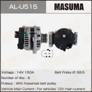 ��������� Citroen/ (14V/150A) Masuma ALU515 ALU515 ����