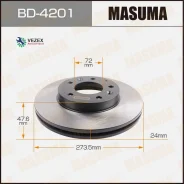 ���� ��������� Mazda 6 02- �����. (���. 2 ��. ) Masuma BD4201 BD4201 ����