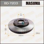 ���� ��������� Suzuki Vitara/Grand Vitara ���. Masuma BD7203 BD7203 ����