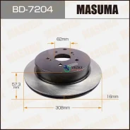 ���� ��������� Suzuki Escudo ���. (���. 2 ��. ) Masuma BD7204 BD7204 ����