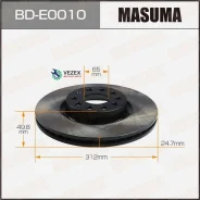 ���� ��������� VW Passat/Tigua07- �����. Masuma BDE0010 BDE0010 ����