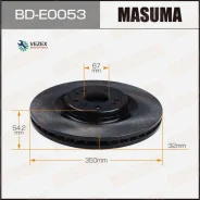 ���� ��������� MB X164/W164 �����. Masuma BDE0053 BDE0053 ����