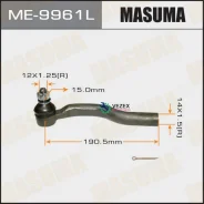���������� ������� ���� Suzuki Swift 11- ���. Masuma ME9961L ME9961L ����