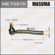 ���������� ������� ���� Toyota Kluger/Venza ����. Masuma MET391R MET391R ����