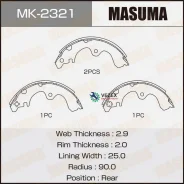 ��������� ������� ���������� Toyota Corolla/Corsa/Cynos/SERA/Starl�ET/Tercel 90- Masuma MK2321 MK2321 ����