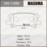 ������� ��������� Toyota/Lexus RX 00- ����. Masuma MS1498 MS1498 ����